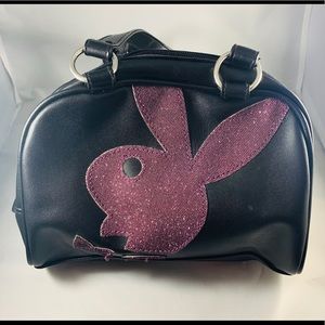 Black Vinyl Playboy Bunny Purse